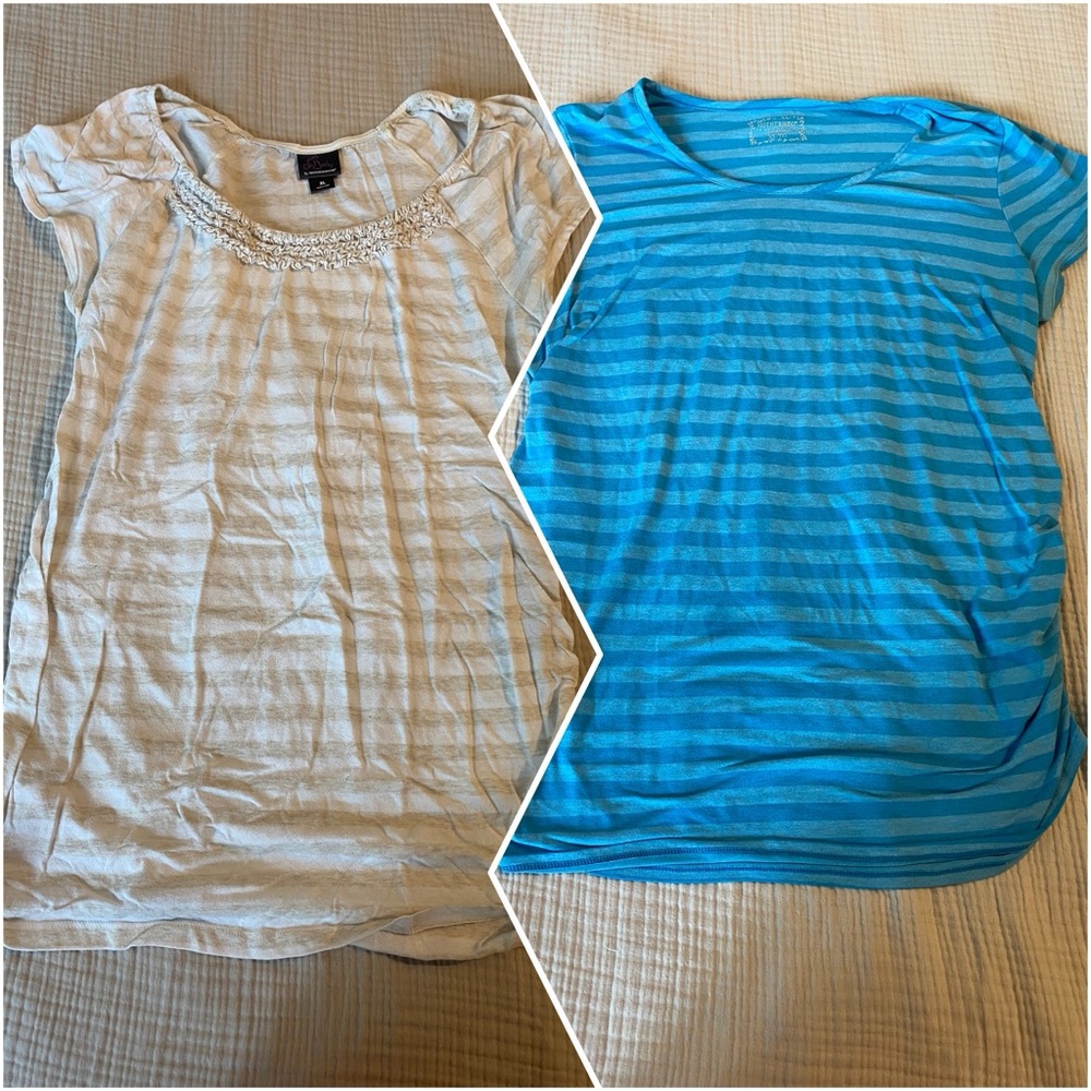 Motherhood Maternity XL maternity t-shirt bundle
